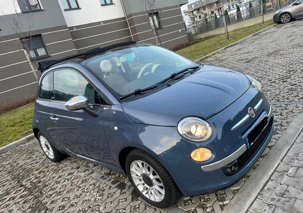 Fiat 500 cena 23900 przebieg: 94400, rok produkcji 2014 z Knurów małe 211